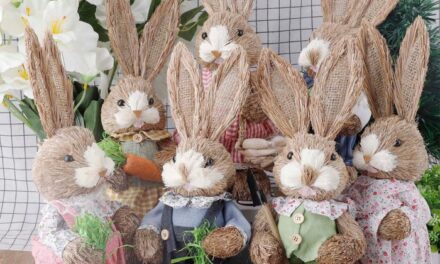 Große Osterhasen Deko Verleihen Sie Ihrem Zuhause ein festliches Flair!